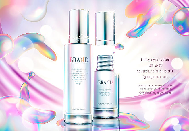 AI科技賦能護(hù)膚品海報設(shè)計 食用油原料的跨界魅力